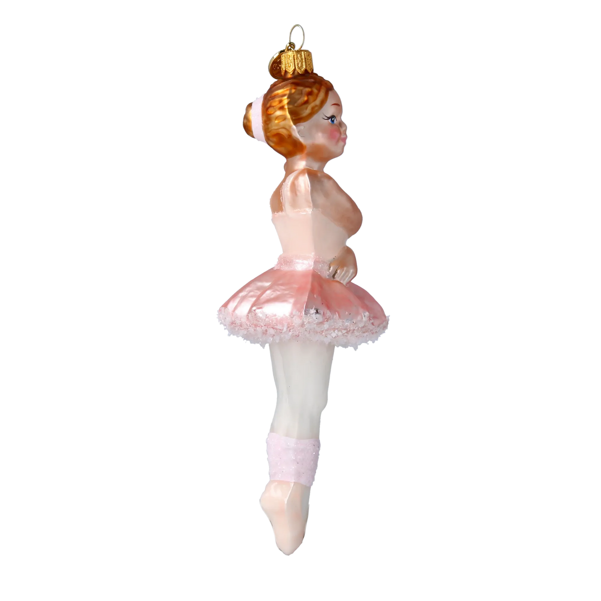 Soloist in Rose | Hand-Painted Glass Ornament | Blubom 2022-599