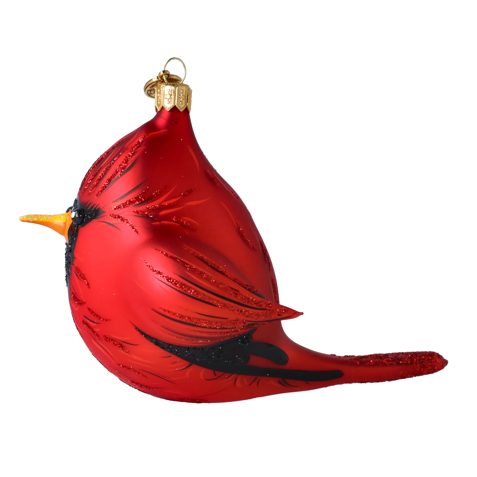 Crested Cardinal in Scarlet