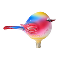 Vivid Dawn Songbird | Hand-Painted Glass Ornament | Blubom 2022-622