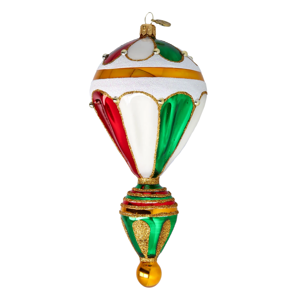 Gallant Voyager | Hand-Painted Glass Ornament | Blubom 2022-625