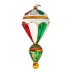 Gallant Voyager | Hand-Painted Glass Ornament | Blubom 2022-625