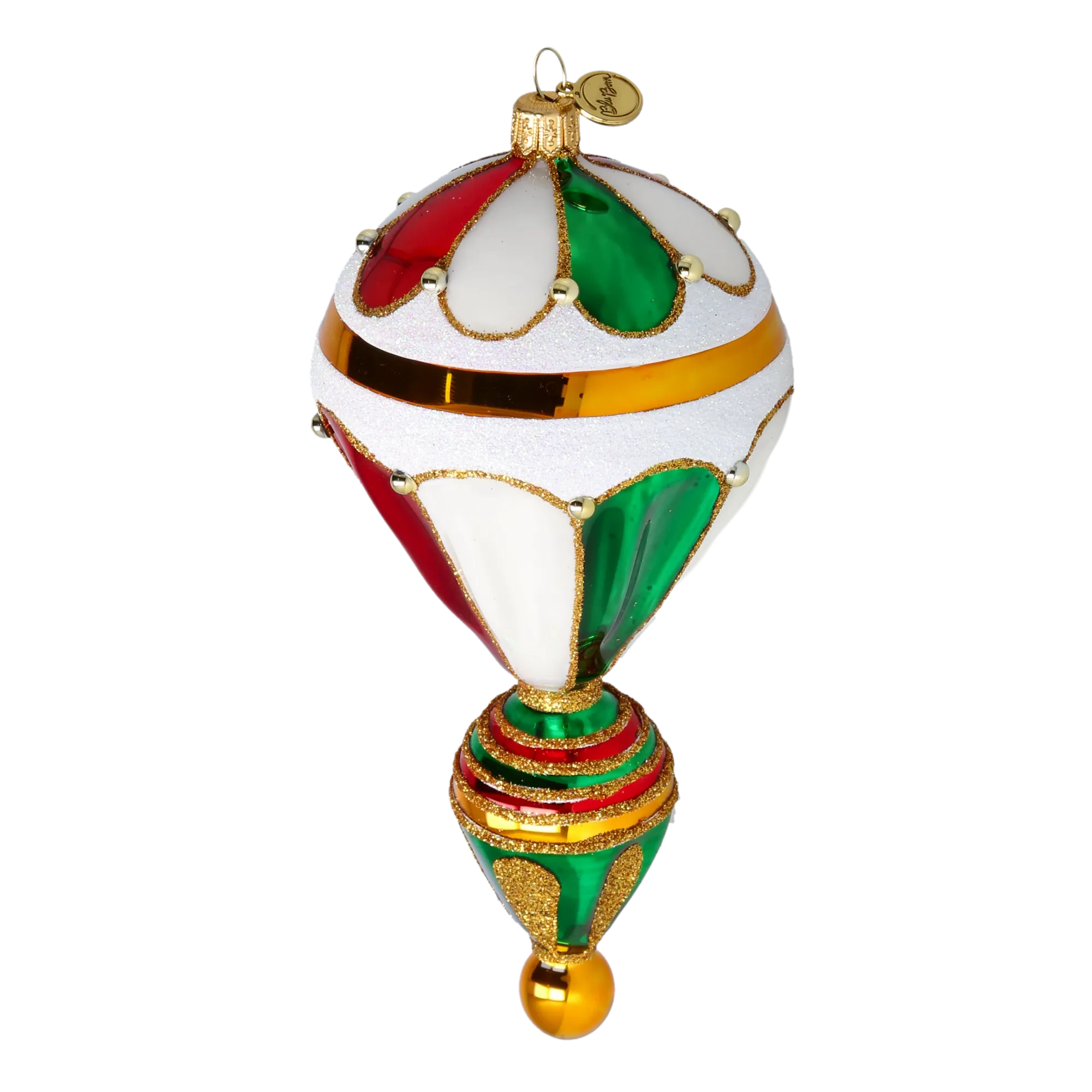 Gallant Voyager | Hand-Painted Glass Ornament | Blubom 2022-625