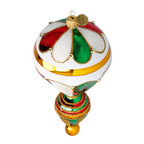 Gallant Voyager | Hand-Painted Glass Ornament | Blubom 2022-625