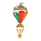 Gilded Ivory Zenith | Hand-Painted Glass Ornament | Blubom 2022-626
