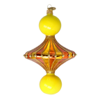 Citron Solstice | Hand-Painted Glass Ornament | Blubom 2022-630