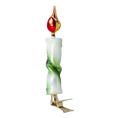 Load image into Gallery viewer, Pinecone Glow Candle Handmade Glass Christmas ornaments Candle
