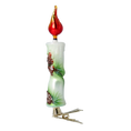 Load image into Gallery viewer, Pinecone Glow Candle Handmade Glass Christmas ornaments Candle
