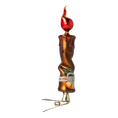 Load image into Gallery viewer, Dried Orange Candle Handmade Glass Christmas ornaments Candle
