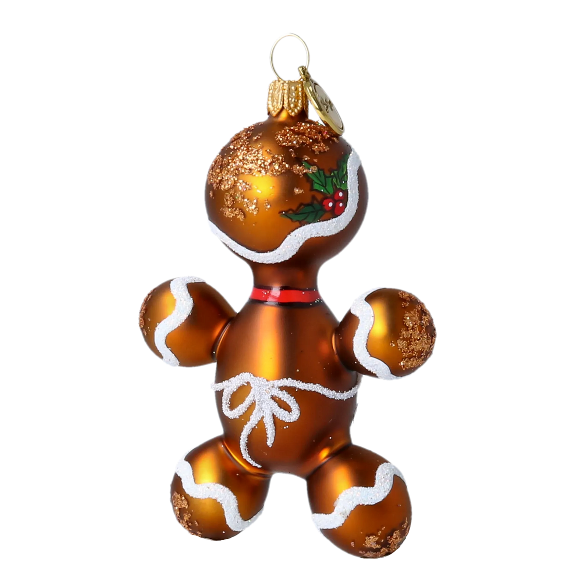 Kindhearted Spice Sweetheart | Hand-Painted Glass Ornament | Blubom 2022-640