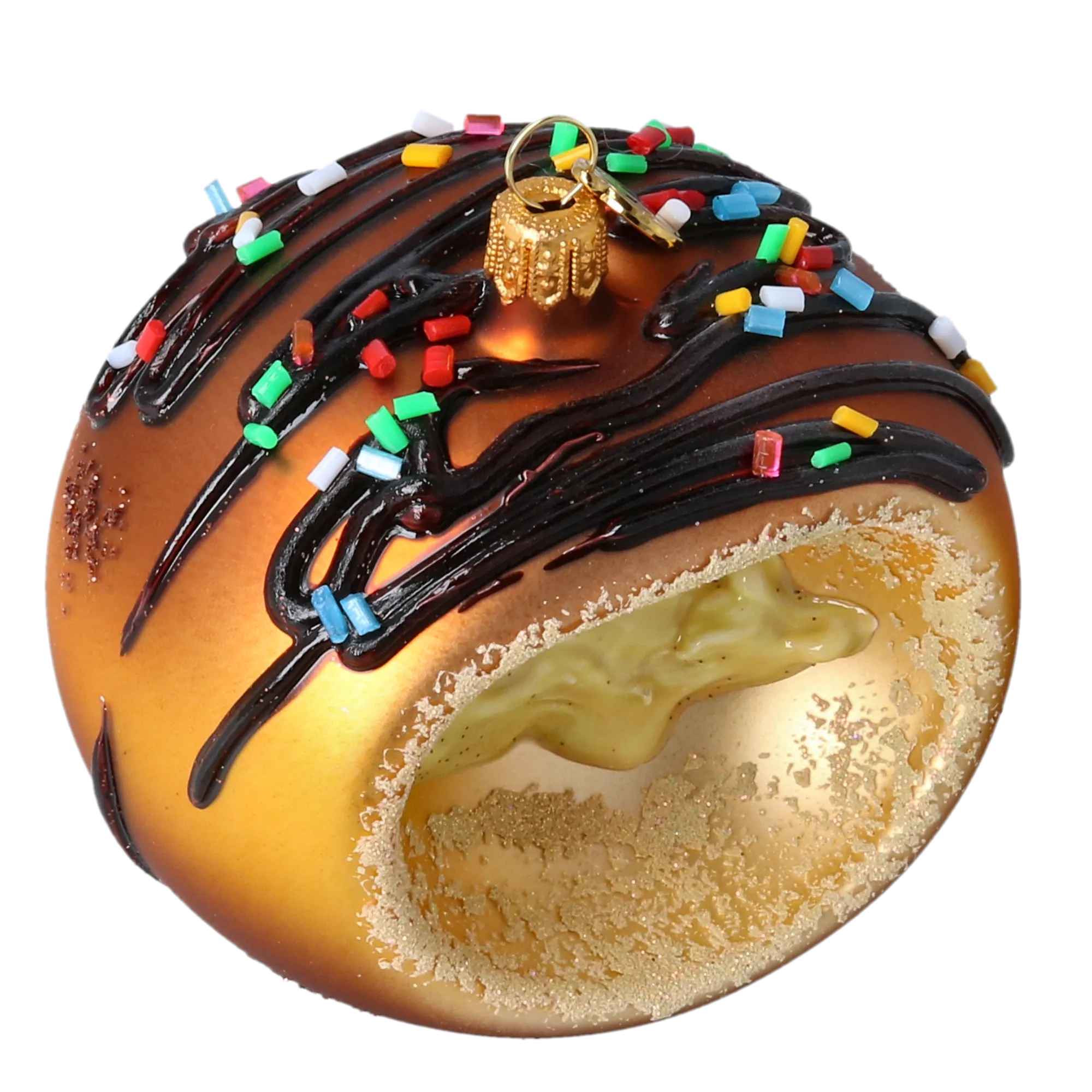 Custard-Filled Donut