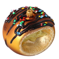 Amber Nectar Discovery | Hand-Painted Glass Ornament | Blubom 2022-650