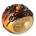 Amber Nectar Discovery | Hand-Painted Glass Ornament | Blubom 2022-650