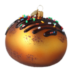 Amber Nectar Discovery | Hand-Painted Glass Ornament | Blubom 2022-650