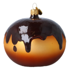 Honey Eclipse | Hand-Painted Glass Ornament | Blubom 2022-652