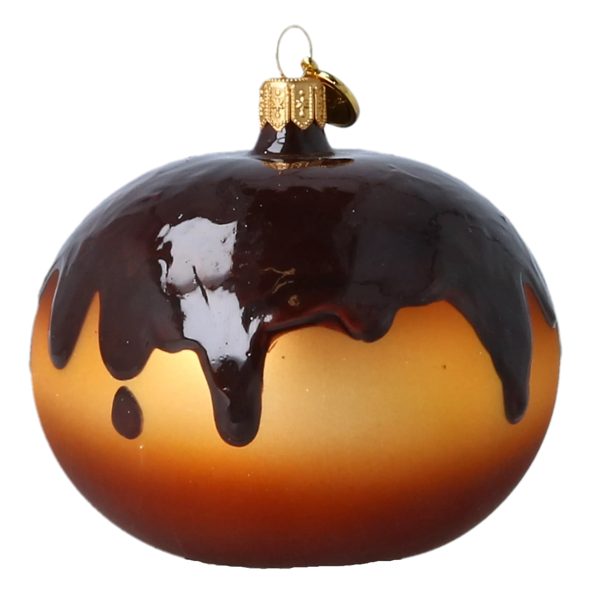 Honey Eclipse | Hand-Painted Glass Ornament | Blubom 2022-652