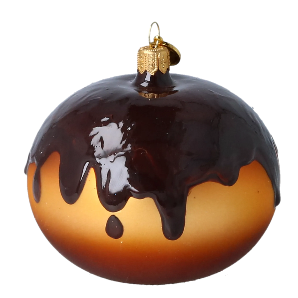 Honey Eclipse | Hand-Painted Glass Ornament | Blubom 2022-652