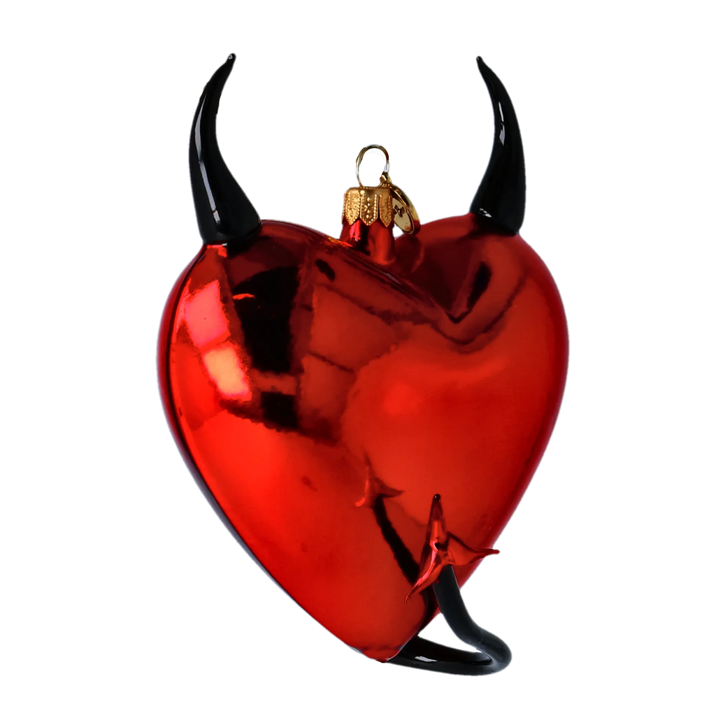 Forbidden Pulse | Hand-Painted Glass Ornament | Blubom 2022-655
