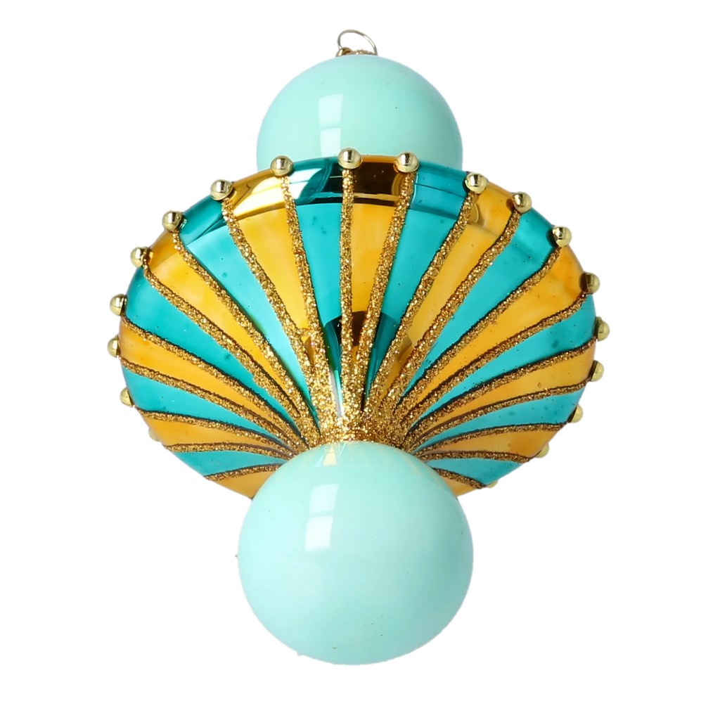 Beryl Fanfare | Hand-Painted Glass Ornament | Blubom 2022-657