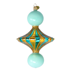 Beryl Fanfare | Hand-Painted Glass Ornament | Blubom 2022-657