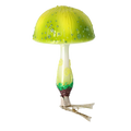 Verdant Moss Sentinel | Hand-Painted Glass Ornament | Blubom 2022-680