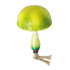 Verdant Moss Sentinel | Hand-Painted Glass Ornament | Blubom 2022-680