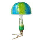 Electric Moss Sentry | Hand-Painted Glass Ornament | Blubom 2022-682