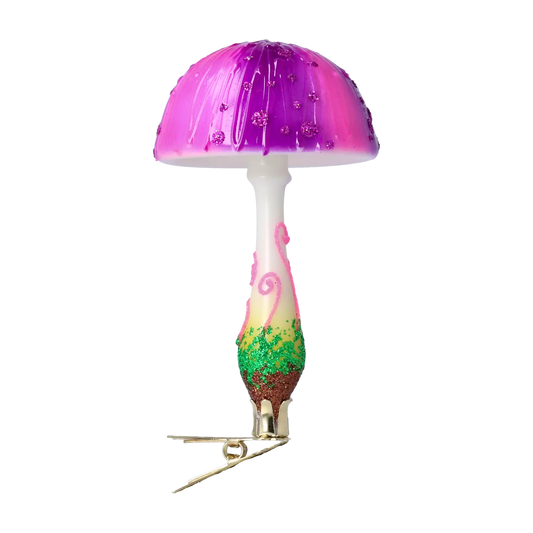 Forest Mushroom on a Clip