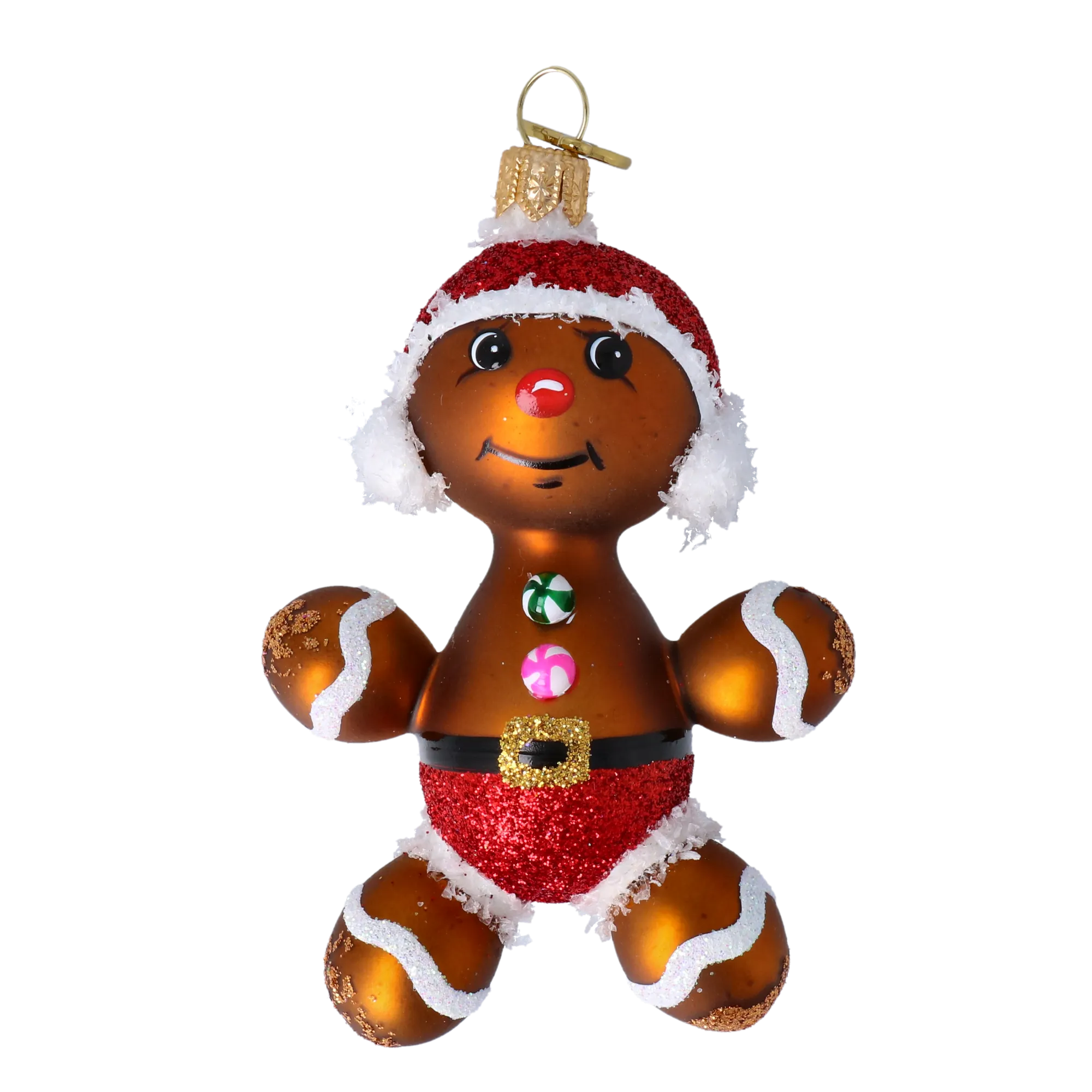 Bouncy Gingerbread in Frosted Ruby