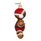 Spiced Envoy | Hand-Painted Glass Ornament | Blubom 2022-685