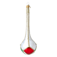 Load image into Gallery viewer, Elegant Teardrop Jewel Handmade Glass Christmas ornament.
