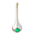 Alabaster Gilded Stillness | Hand-Painted Glass Ornament | Blubom 2022-687