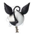 Load image into Gallery viewer, Magic Cat - Charming Glass Decoration. Handmade Glass Christmas ornament. 2022-718
