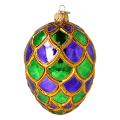 Mardi Gras Scaled Classic Egg