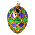 Amethyst Tide | Hand-Painted Glass Ornament | Blubom 2024-011