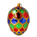 Gilded Heritage Aurora | Hand-Painted Glass Ornament | Blubom 2024-013