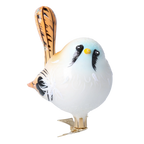Vigilant Winter Sentry | Hand-Painted Glass Ornament | Blubom 2024-023