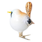 Vigilant Winter Sentry | Hand-Painted Glass Ornament | Blubom 2024-023