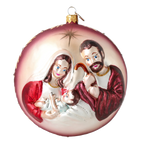 Velvet Silent Vigil | Hand-Painted Glass Ornament | Blubom 2024-042