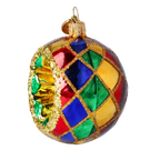 Gilded Cathedral Resonance | Hand-Painted Glass Ornament | Blubom 2024-050