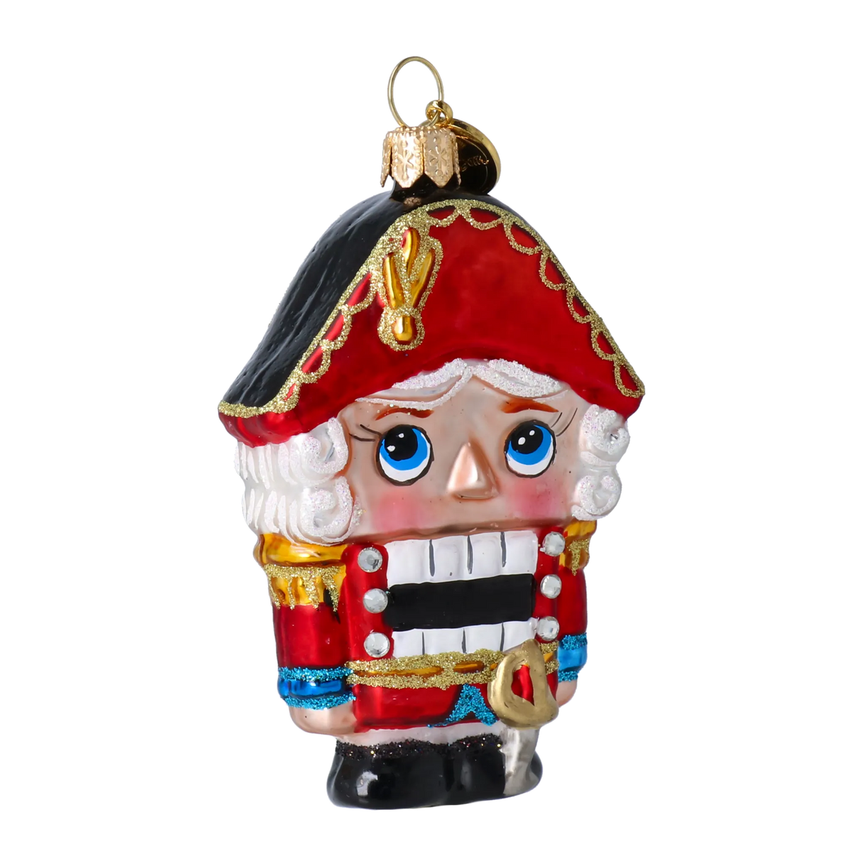 Steadfast Sentry | Hand-Painted Glass Ornament | Blubom 2024-064