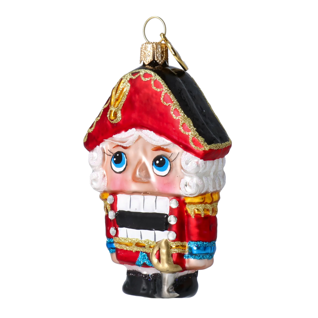 Steadfast Sentry | Hand-Painted Glass Ornament | Blubom 2024-064