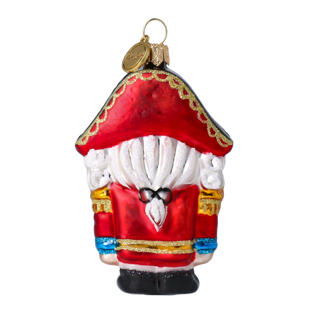 Steadfast Sentry | Hand-Painted Glass Ornament | Blubom 2024-064