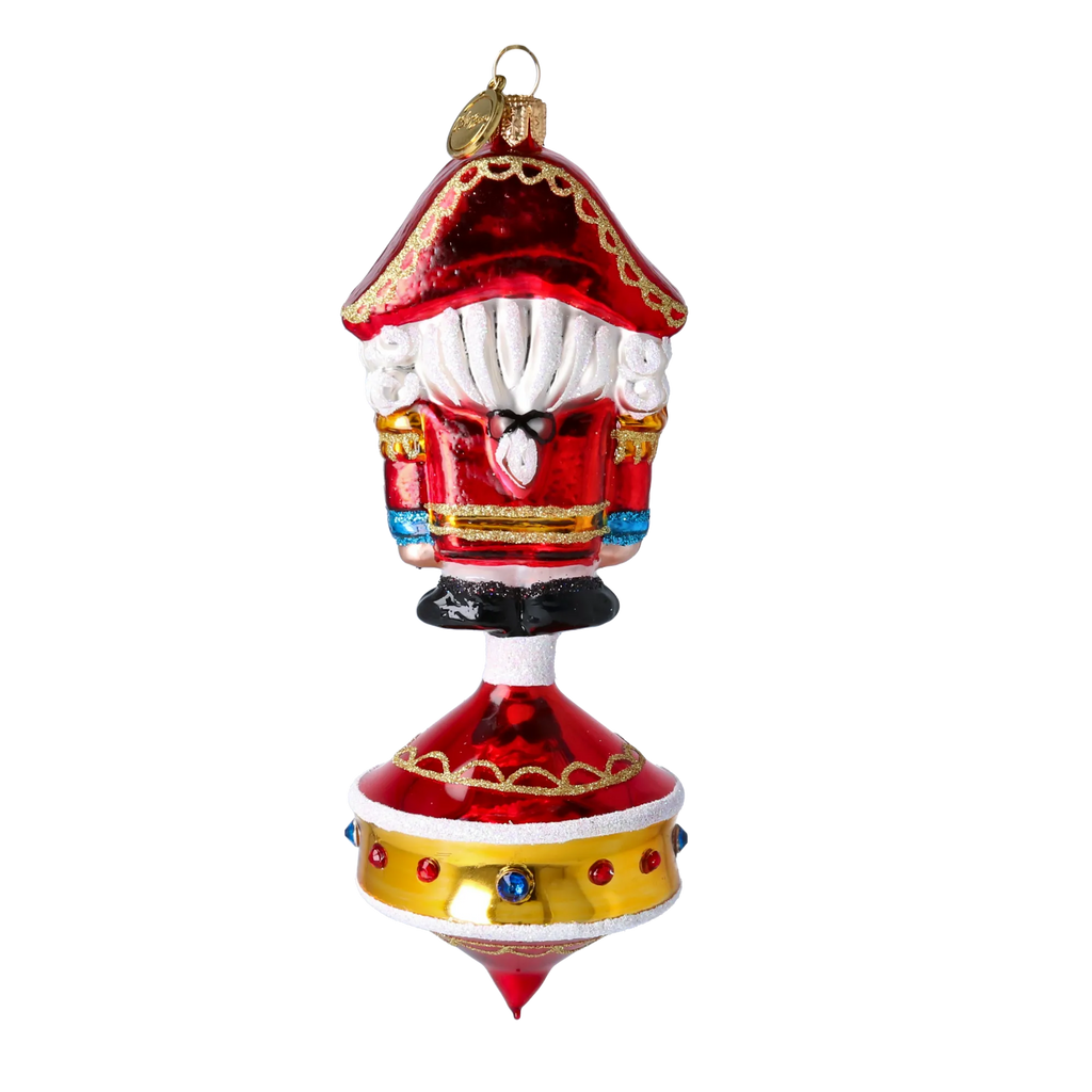 Gallant Sentinel | Hand-Painted Glass Ornament | Blubom 2024-066