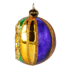 Nocturne Emerald Pulse | Hand-Painted Glass Ornament | Blubom 2024-069