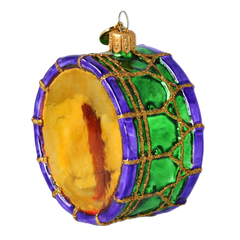 Toy Drum in Stained Emerald