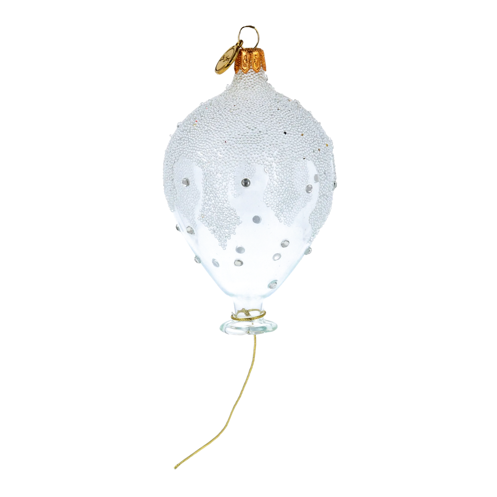 Captured Breath | Hand-Painted Glass Ornament | Blubom 2024-081