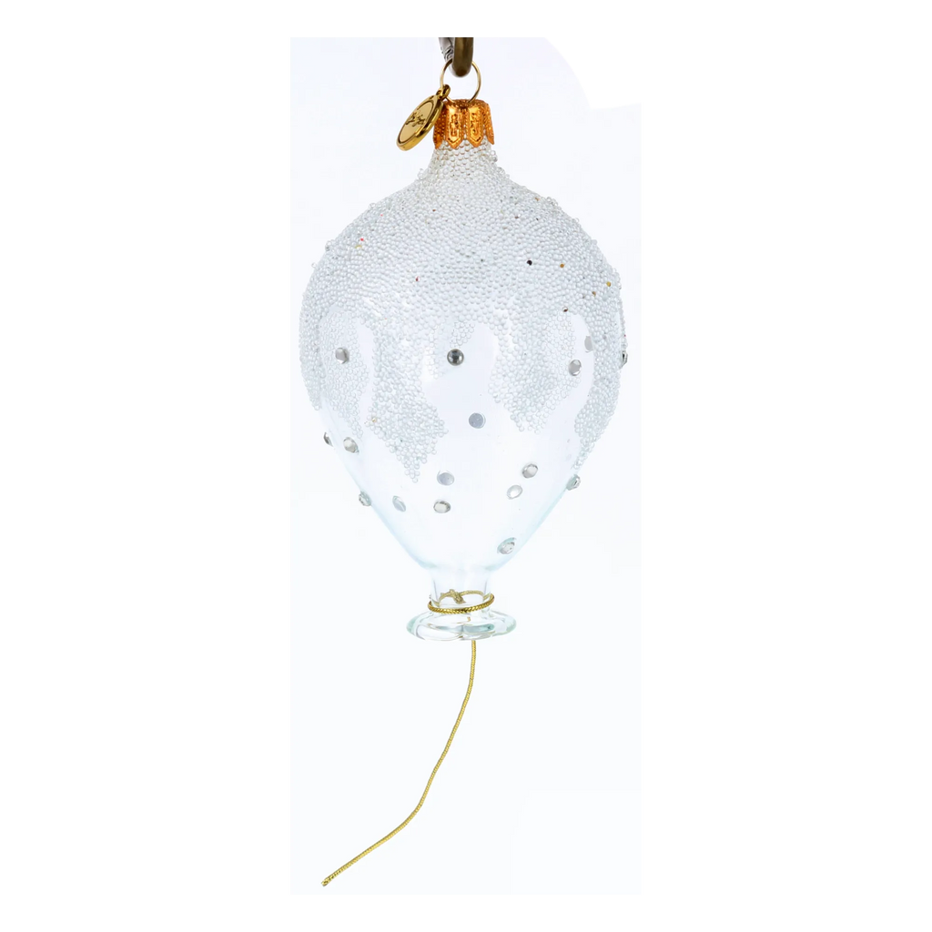 Captured Breath | Hand-Painted Glass Ornament | Blubom 2024-081