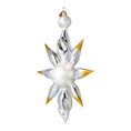 Load image into Gallery viewer, Sunny Star  Handmade Glass Christmas ornament
