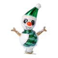 Jaunty Emerald Sprite | Hand-Painted Glass Ornament | Blubom 2024-113