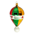 Load image into Gallery viewer, Christmas Blossom Balloon Handmade Glass Christmas ornament free blowing
